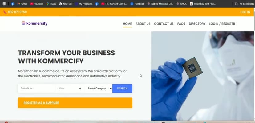 Kommercify Website Directory