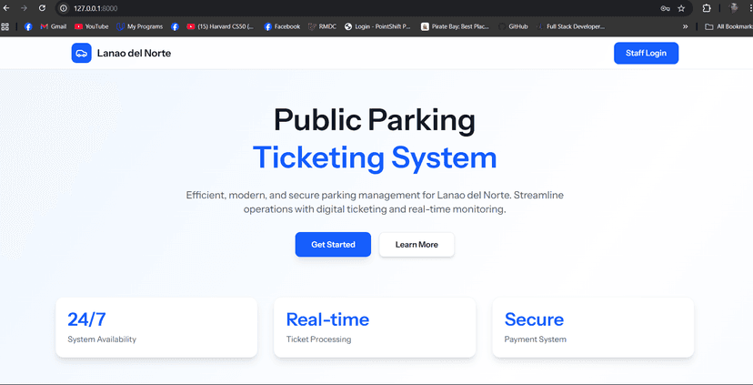 Lanao del Norte Parking Ticketing System